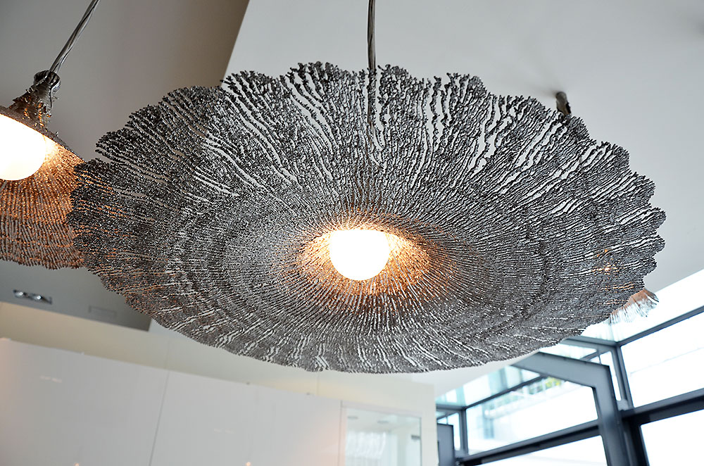 Leuchte im exklusiven Metalldesign